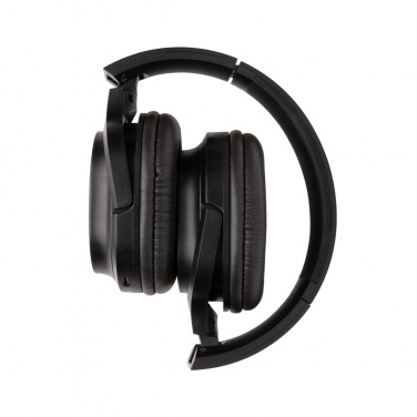 Logo trade promotional items image of: RCS recycled plastic Elite Foldable wireless headphone