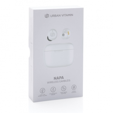 Logo trade promotional gifts image of: Urban Vitamin Napa earbuds