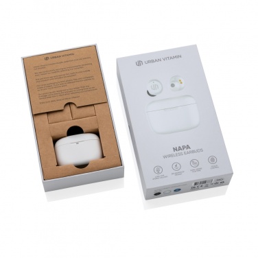 Logo trade corporate gifts image of: Urban Vitamin Napa earbuds