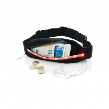 Logo trade corporate gifts image of: Running belt with LED