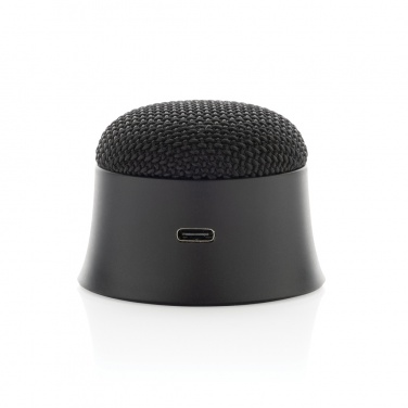 Logo trade corporate gift photo of: Magtune RCS recycled plastic magnetic 5W speaker