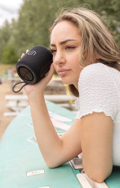 Logo trade promotional giveaways image of: Urban Vitamin Palmdale RCS rplastic 16W speaker IPX7