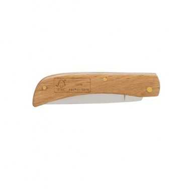 Logo trade promotional gifts image of: Wooden knife