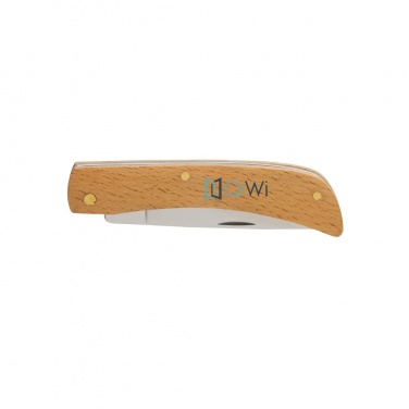 Logo trade promotional item photo of: Wooden knife