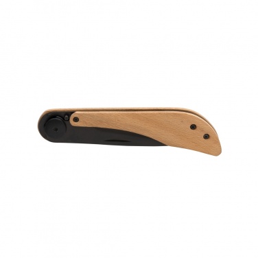 Logo trade promotional giveaways picture of: Nemus Luxury Wooden knife with lock