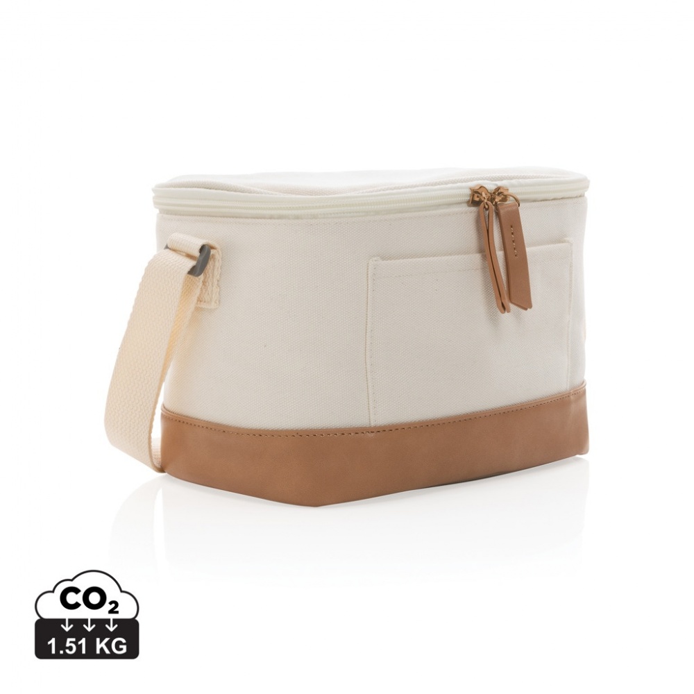 Logotrade promotional merchandise image of: Impact AWARE™ 16 oz. rcanvas six can cooler bag