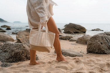 Logotrade promotional item picture of: Impact Aware™ 285 gsm rcanvas cooler bag undyed