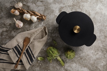 Logo trade promotional merchandise image of: Ukiyo cast iron pan large