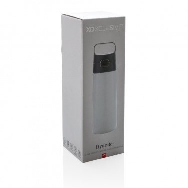 Logotrade promotional giveaway image of: Hydrate leak proof lockable vacuum bottle