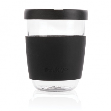 Logotrade promotional product image of: Ukiyo borosilicate glass with silicone lid and sleeve