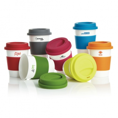 Logo trade corporate gifts image of: PLA coffee cup
