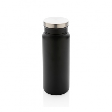 Logo trade promotional merchandise photo of: RCS Recycled stainless steel vacuum bottle 600ML