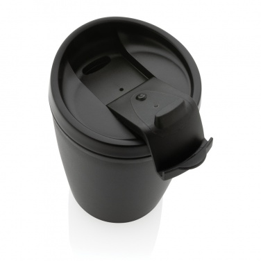 Logo trade promotional gift photo of: GRS Recycled PP tumbler with flip lid