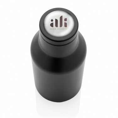 Logo trade corporate gifts picture of: RCS Recycled stainless steel compact bottle