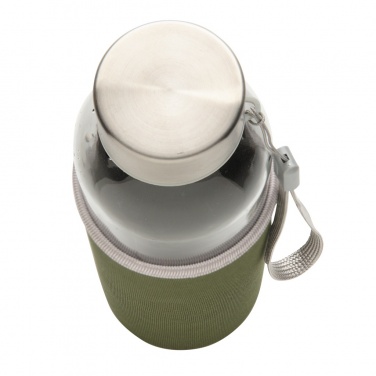 Logo trade advertising product photo of: Glass bottle with neoprene sleeve