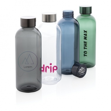 Logo trade promotional gifts image of: Leakproof water bottle with metallic lid