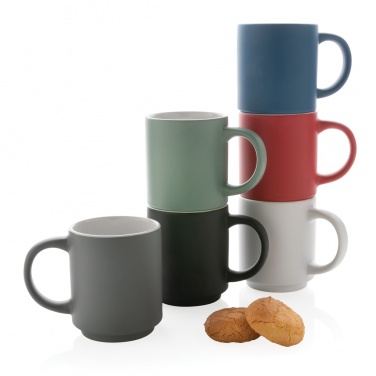 Logo trade promotional product photo of: Ceramic stackable mug 180ml