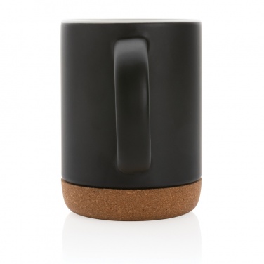 Logo trade promotional items picture of: Ceramic mug with cork base 280ml