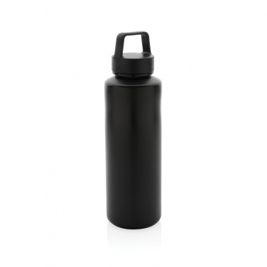 Logo trade promotional product photo of: RCS certified recycled PP water bottle with handle