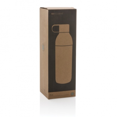 Logo trade business gift photo of: Flow RCS recycled stainless steel vacuum bottle
