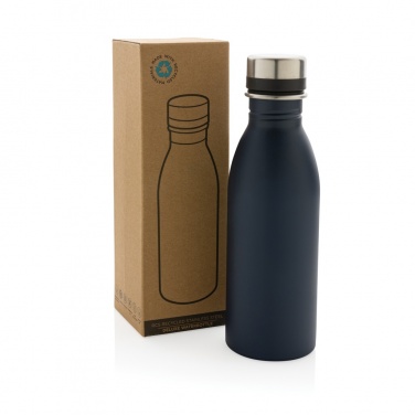 Logo trade promotional giveaway photo of: RCS Recycled stainless steel deluxe water bottle