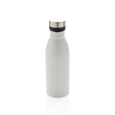 Logo trade promotional merchandise picture of: Deluxe stainless steel water bottle