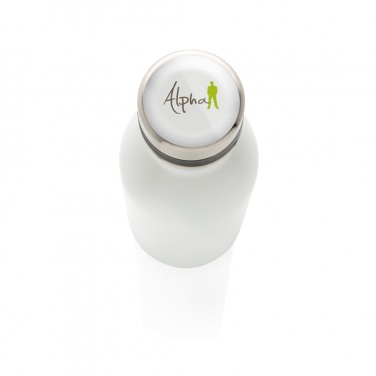 Logo trade corporate gifts image of: Deluxe stainless steel water bottle