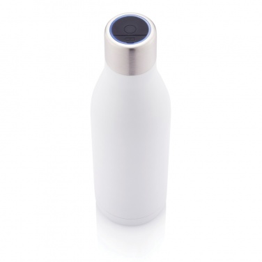 Logo trade advertising product photo of: UV-C steriliser vacuum stainless steel bottle