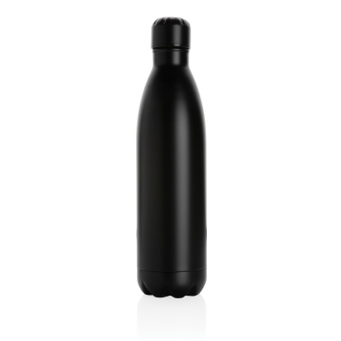 Logo trade promotional merchandise photo of: Solid colour vacuum stainless steel bottle 750ml