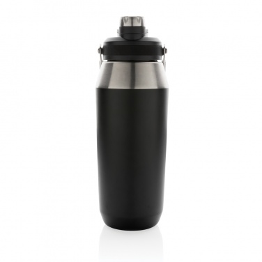 Logo trade business gift photo of: Vacuum stainless steel dual function lid bottle 1L