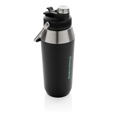 Logotrade advertising products photo of: Vacuum stainless steel dual function lid bottle 1L