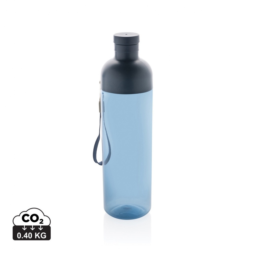 Logo trade business gifts image of: Impact RCS recycled PET leakproof water bottle 600ml