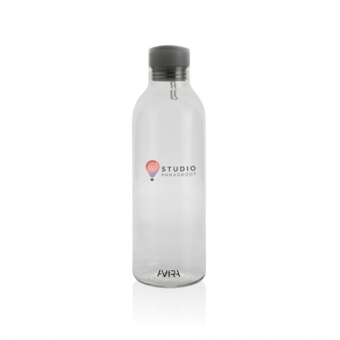 Avira Atik RCS recycled PET bottle 1 L, transparent – detail view 7