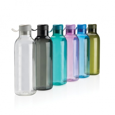 Avira Atik RCS recycled PET bottle 1 L, transparent – detail view 9