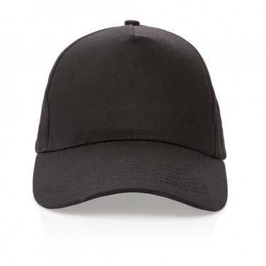 Logo trade advertising products image of: Impact 5 panel 190gr Recycled cotton cap with AWARE™ tracer