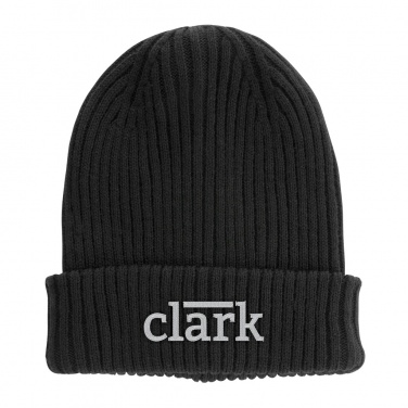 Logotrade promotional product picture of: Impact AWARE™  Polylana® double knitted beanie