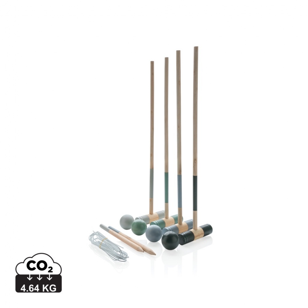 Logotrade corporate gift image of: Wooden croquet set