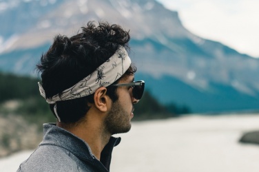 Logo trade promotional merchandise photo of: Swiss Peak RCS rplastic polarised sunglasses