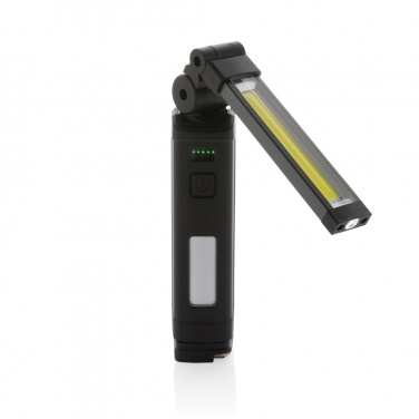 Logo trade corporate gift photo of: Gear X RCS rPlastic USB rechargeable worklight