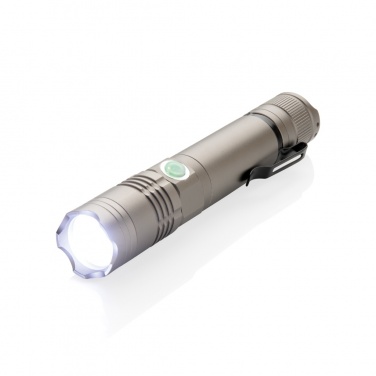Logotrade promotional gift image of: Rechargeable 3W flashlight