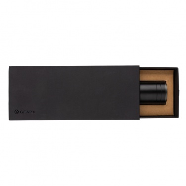 Logo trade promotional merchandise image of: RCS recycled aluminum USB-rechargeable heavy duty torch