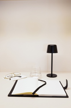 Logotrade promotional giveaway picture of: Zenic RCS recycled plastic USB re-chargable table lamp