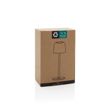 Logotrade advertising products photo of: Zenic RCS recycled plastic USB re-chargable table lamp