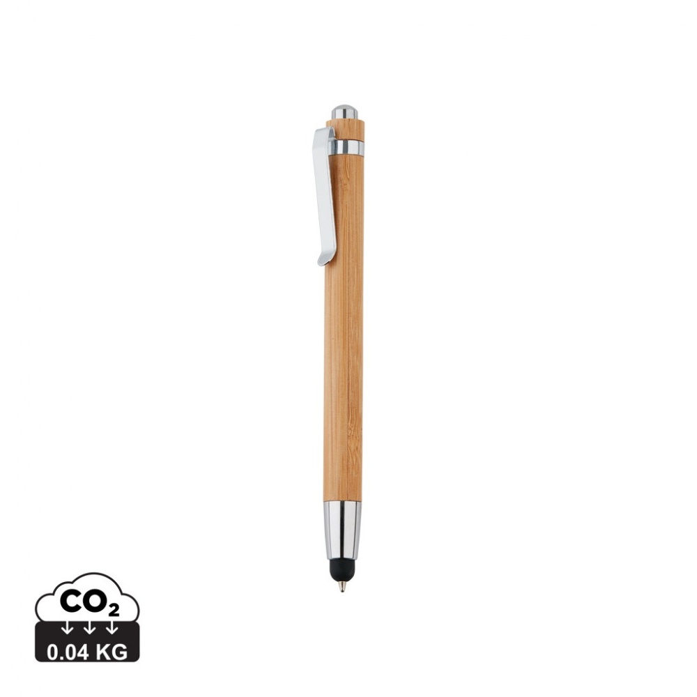 Logotrade promotional item image of: Bamboo stylus pen