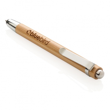 Logotrade promotional product picture of: Bamboo stylus pen