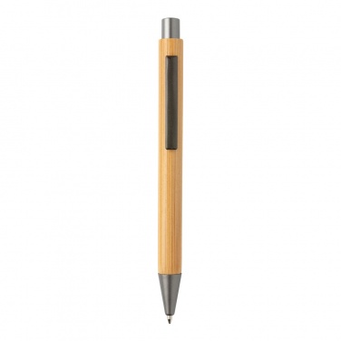 Logo trade advertising product photo of: Slim design bamboo pen
