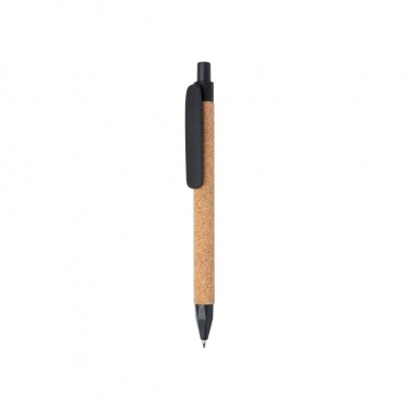 Logo trade advertising products picture of: Write wheatstraw and cork pen