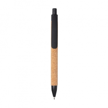 Logo trade business gift photo of: Write wheatstraw and cork pen
