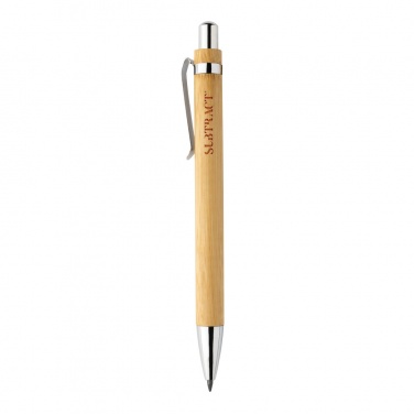 Logotrade promotional merchandise picture of: Pynn bamboo infinity pen
