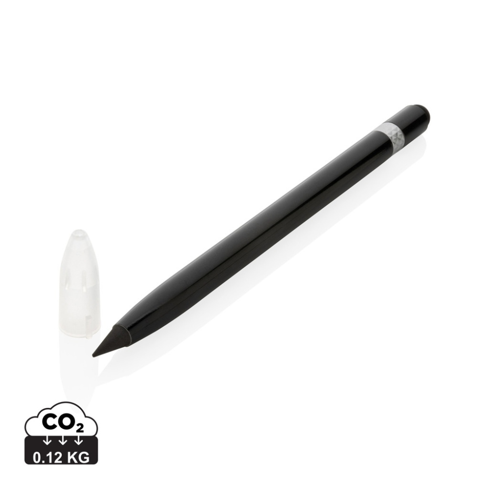 Logotrade promotional product picture of: Aluminum inkless pen with eraser
